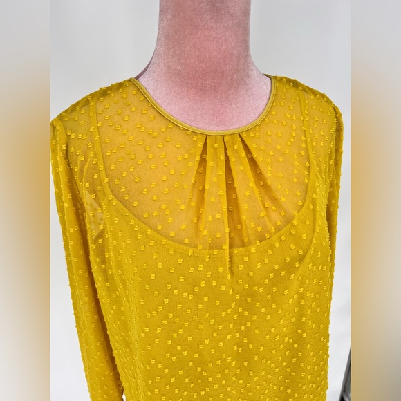 EUC Banana Republic Swiss Dot Blouse - Picture 7 of 10